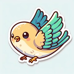 Fototapeta premium Cute Animal Sticker