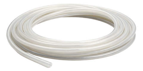 Coiled Clear Tubing Isolated on Transparent Background, PVC Pipe, Plastic Hose, plastic tubing, transparent material, coil