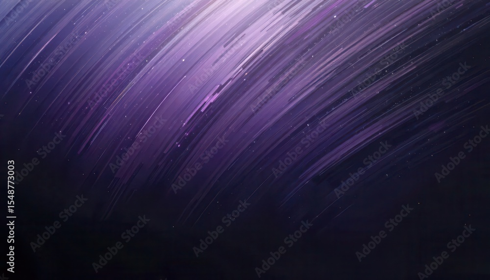 Aufkleber Vibrant abstract background showcasing dynamic strokes in deep purple hues for computer screens