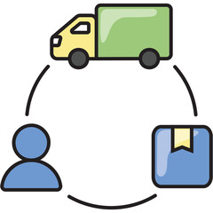 Dropship Model Sticker