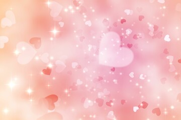 Digitally generated Valentines heart design