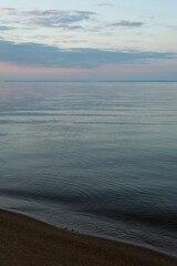 Beautiful seascape at dusk