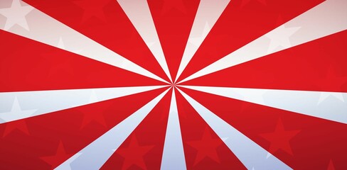 Digitally generated image of sunburst pattern