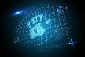 Digital security hand scan