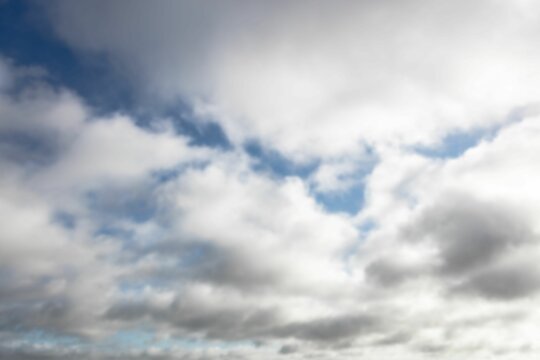 Fototapeta Cloudy sky during sunny day