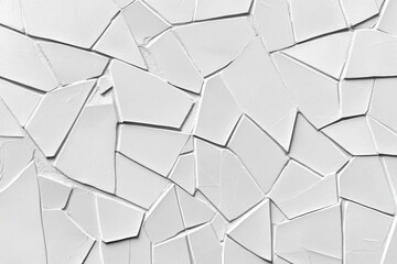 Abstract cracked white surface texture