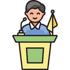 Mayor Sticker