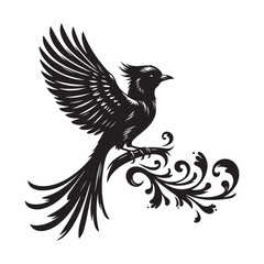 vector illustration of an eagle
