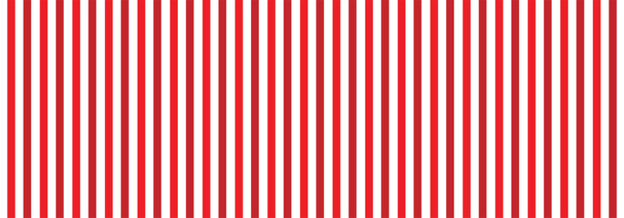 Obraz premium Red and white stripe wallpaper background. red stripes background. Seamless and repeating pattern. Vector illustrator 