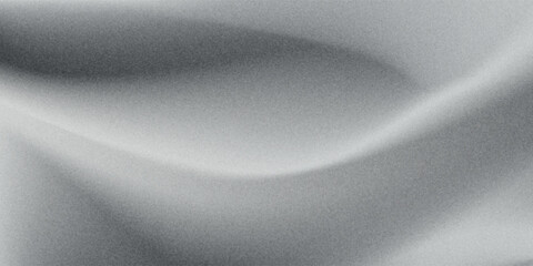 Black dark gray silver white wave abstract background for design. Light wave, wavy line. Ombre gradient eps10