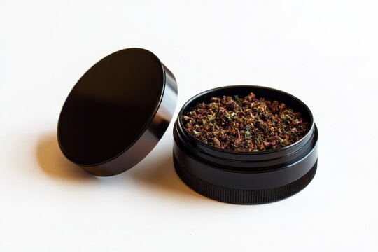 Weed Grinder: Hand-Grinded Wild Plant and Tobacco Mix Ready for Use