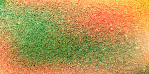 Concrete wall texture with colored plaster. Beautiful design facade painted plaster walls with small pits of various shapes. The texture for the walls in the interior or exterior. vector
