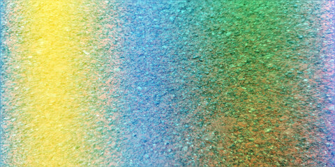 Concrete wall texture with colored plaster. Beautiful design facade painted plaster walls with small pits of various shapes. The texture for the walls in the interior or exterior. vector