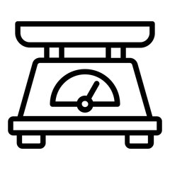 weight scale icon