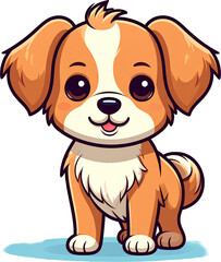 강아지 일러스트