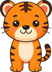 호랑이 일러스트