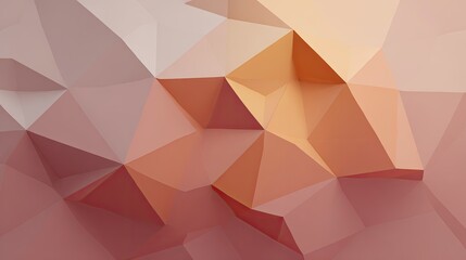 Fototapeta premium Abstract Geometric Shapes in Warm Earthy Tones for Background Use