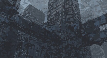 Fractured Metropolis: A Digital Impression of Urban Decay