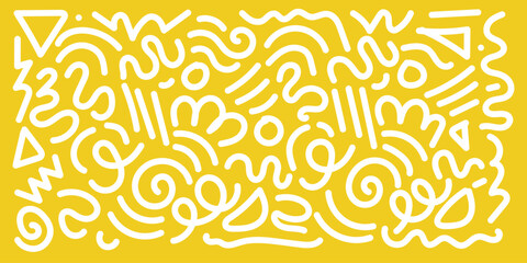 Hand drawn abstract seamless pattern, retro background, simple style - great for textiles, banners, wallpapers, wrapping - vector design in eps 10.