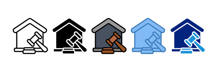 Litigation Icon Element For Design