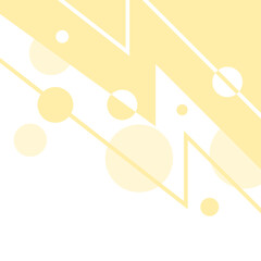 White and Yellow Flashy Lines, Abstract Flat Background