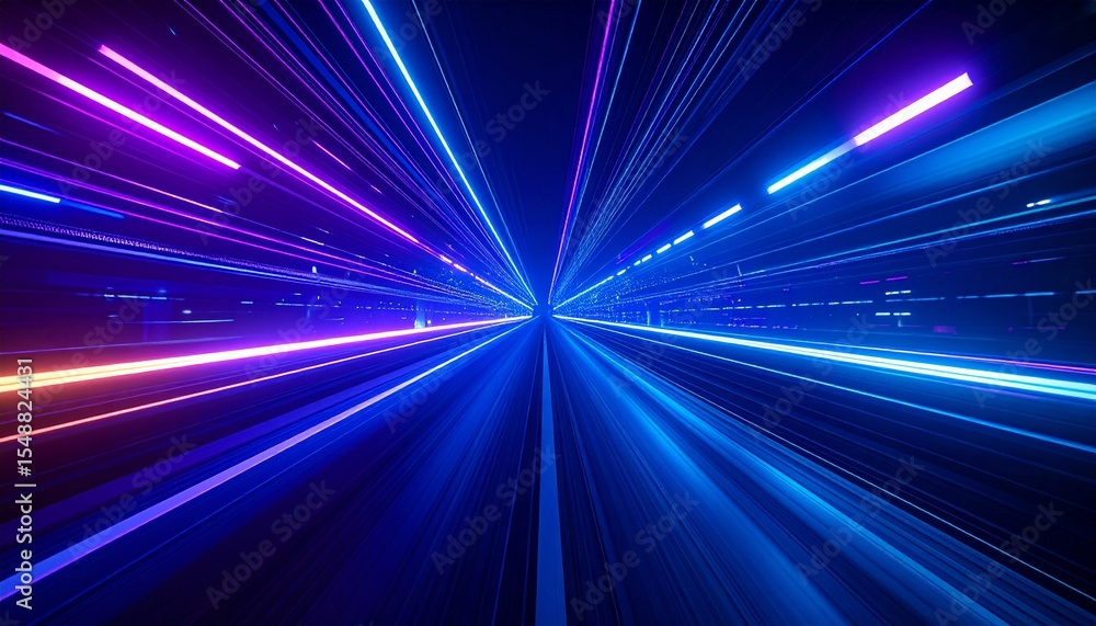 Poster dynamic lines: capturing the energy of light