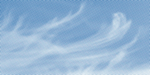 Dots halftone white and blue color pattern gradient grunge texture background. Dots pop art comics sport style vector illustration. vector grunge and dot