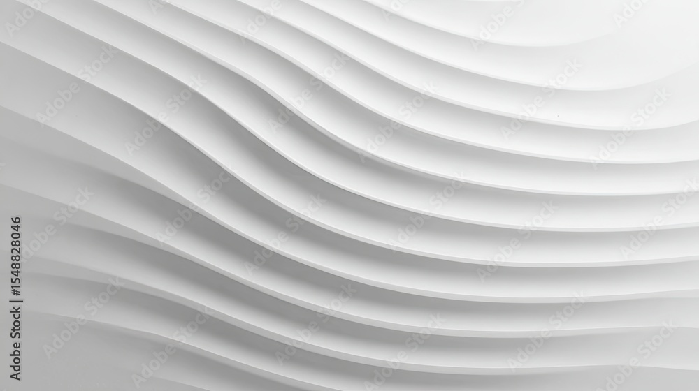 Poster abstract wave pattern background in soft white tones and texture