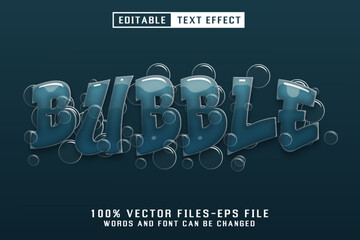 Bubble 3d Text - Editable Text Effect