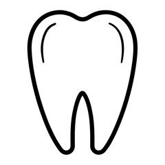 vector tooth icon