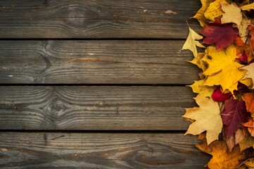 a rustic wooden surface with a weathered texture