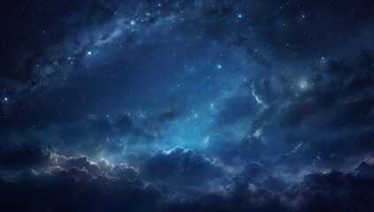 beautiful background of the night sky with stars