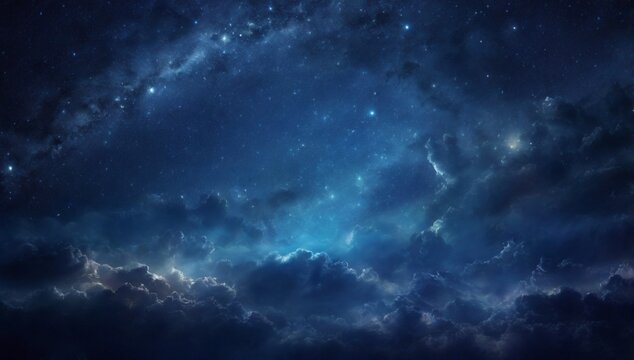 beautiful background of the night sky with stars