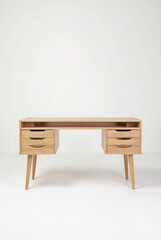wooden table and chair