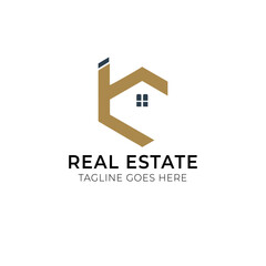 luxury real estate construction builder icon logo