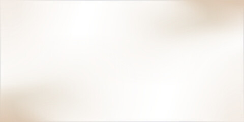 Smooth beige gradient background. Soft neutral liquid wallpaper. Universal nude color texture for banner, flyer, presentation. Abstract blurred backdrop cover. Vector illustration.