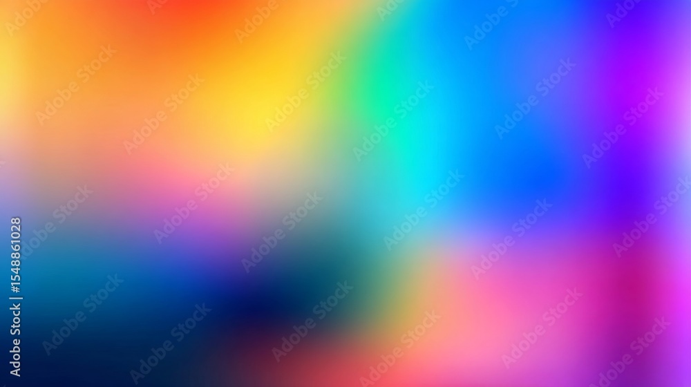 Poster vibrant multicolor abstract background with gradient blending