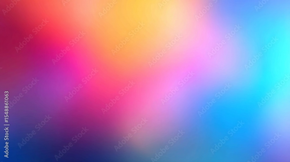 Poster vivid abstract gradient with bright colors and smooth transitions
