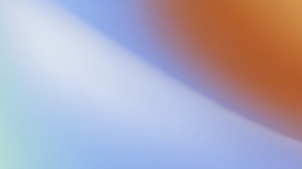 Abstract minimalist blur with soft blue and orange gradient