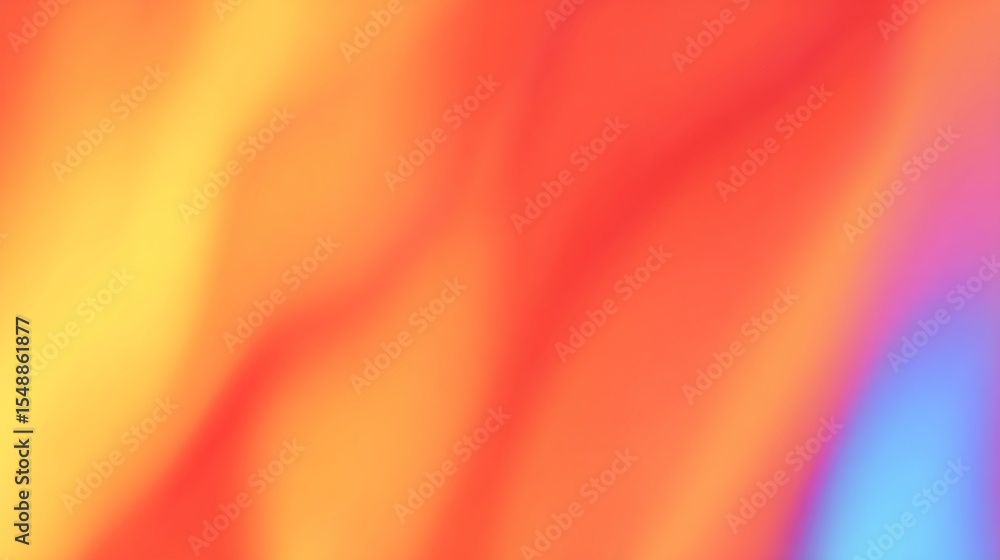 Poster vibrant abstract gradient with warm tones and smooth blending