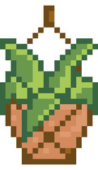 Pixel Hanging plant
