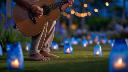 Dancing Barefoot in Grass to Guitar Strums for a Good Cause