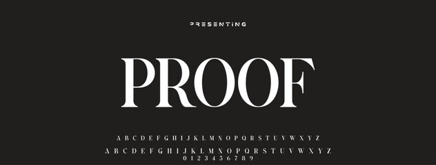 Luxury serif font in modern style. Elegant wedding alphabet letters font and number. Typography Luxury classic lettering serif fonts decorative vintage retro logo