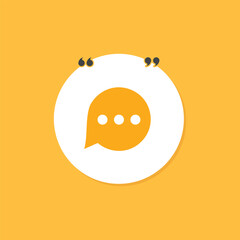 vector Communication message icon design
