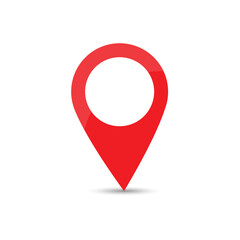 vector red location premium quality design
