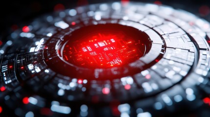 Abstract Futuristic Technology