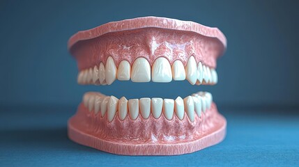 Fototapeta premium Human Teeth Model: Anatomy & Structure