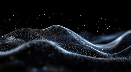 Abstract digital landscape