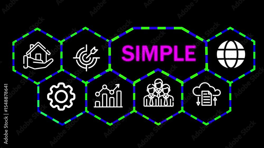Poster a simple concept button on a futuristic ,beautiful abstract wave technology black background.