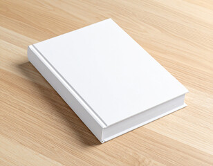 Fototapeta premium Mockup Book on the Table – Front Cover View